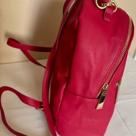 Tommy Hilfiger Women's Jaden Plus Red Backpack - Picture 2 of 10
